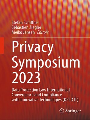 cover image of Privacy Symposium 2023